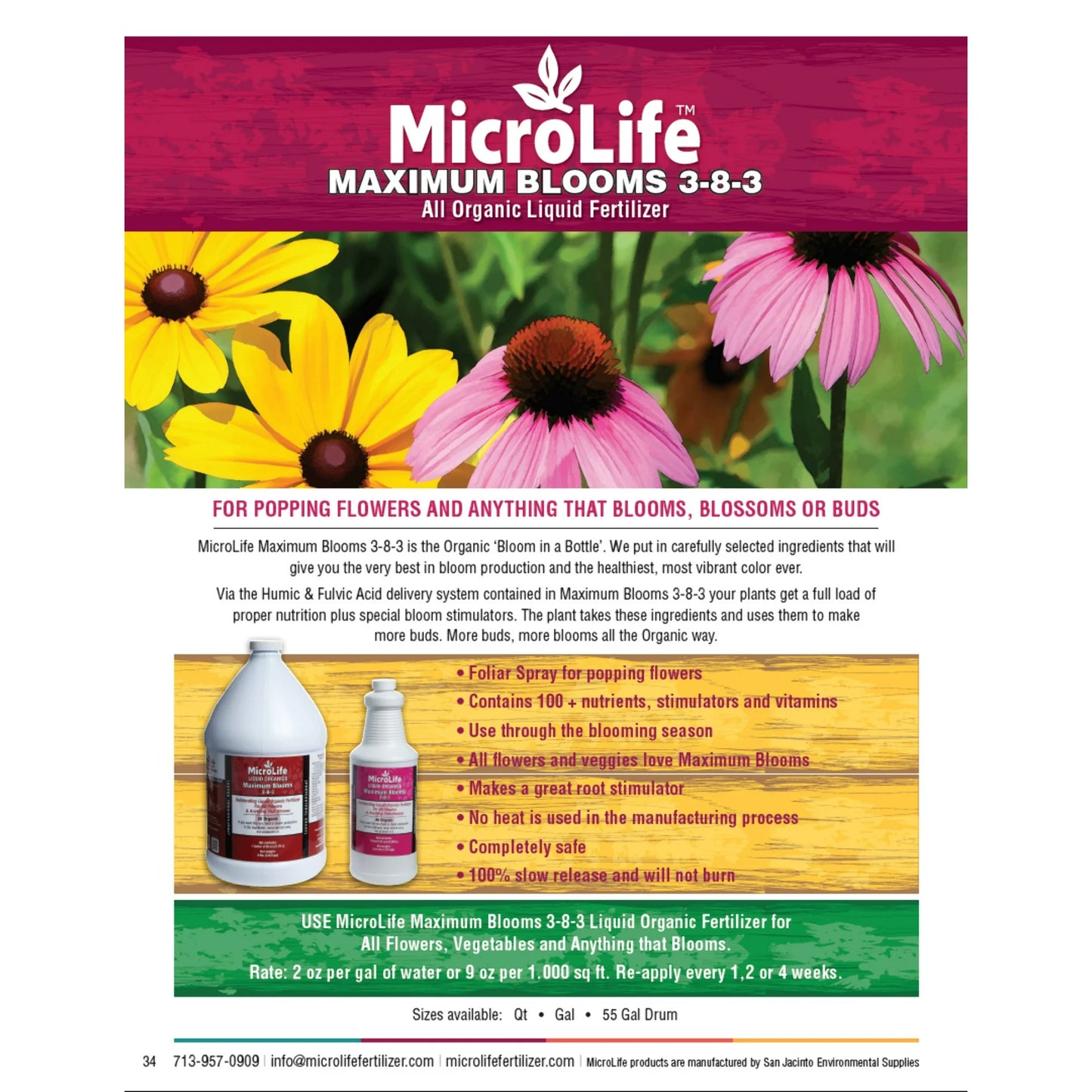 MicroLife Maximum Blooms - QUART