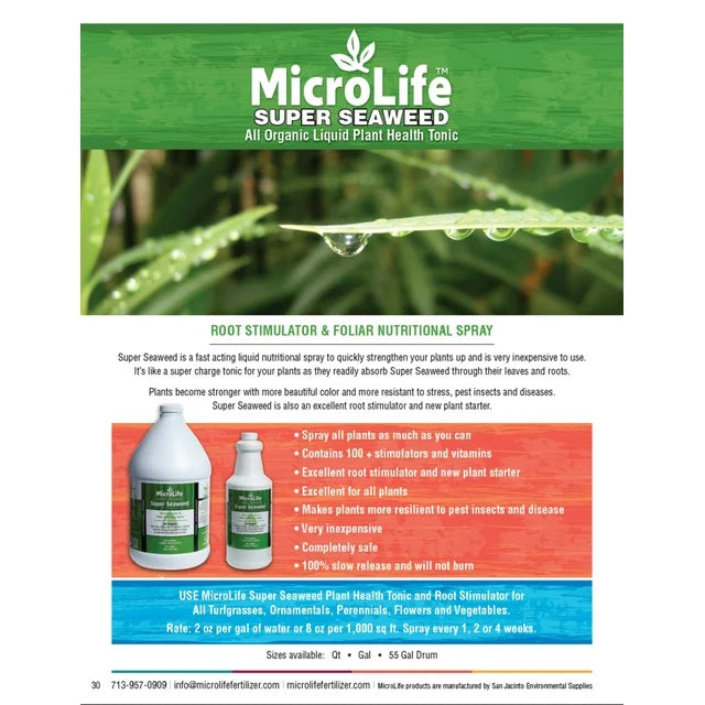 MicroLife Super Seaweed - GALLON